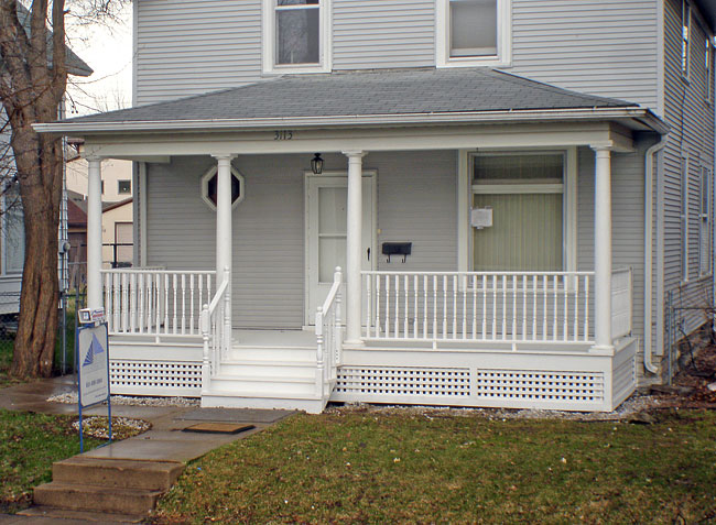 Porch Ideas on Pinterest | Small Front Porches, Front Porch Design and 